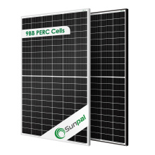 Panneaux solaires Sunpal 9BB pour la maison 340 Watt 340W Prix 330W 320W Échantillon de support et OEM